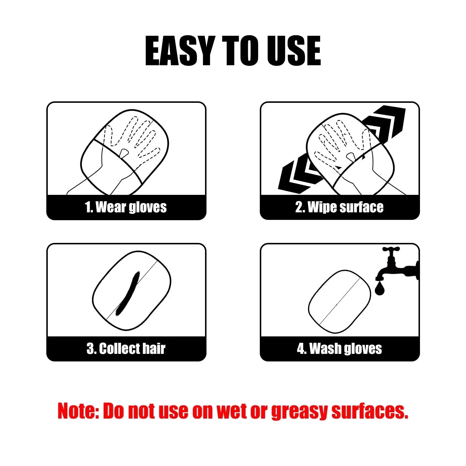 Double-Sided Static Grooming Tool